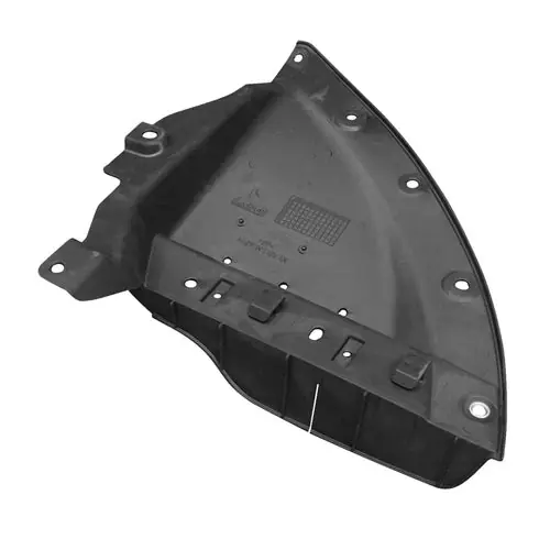 Right Side Front fender splash shield 2016 - 2023 MAZDA CX-9 CAPA MA1251122C TK4856114A - CAPA Next Day Delivery