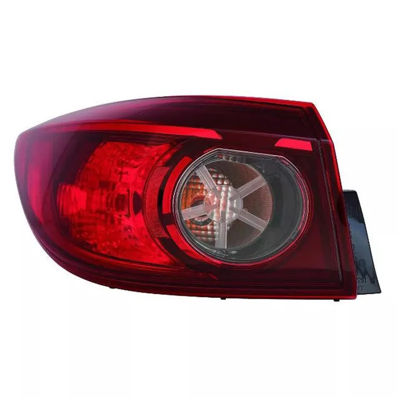 Left Side Taillamp assy outer 2014 - 2015 MAZDA 3 CAPA MA2804123C BHN151160B - CAPA Wholesale