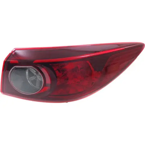 Right Side Taillamp assy outer 2014 - 2015 MAZDA 3 CAPA MA2805123C BHN151150B - CAPA Final Sale