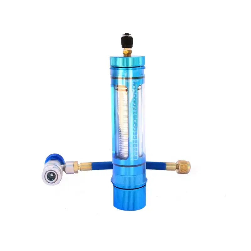 ACT-90021 - R134a Oil Injector with Sight Glass Body | AIRSEPT Clearance