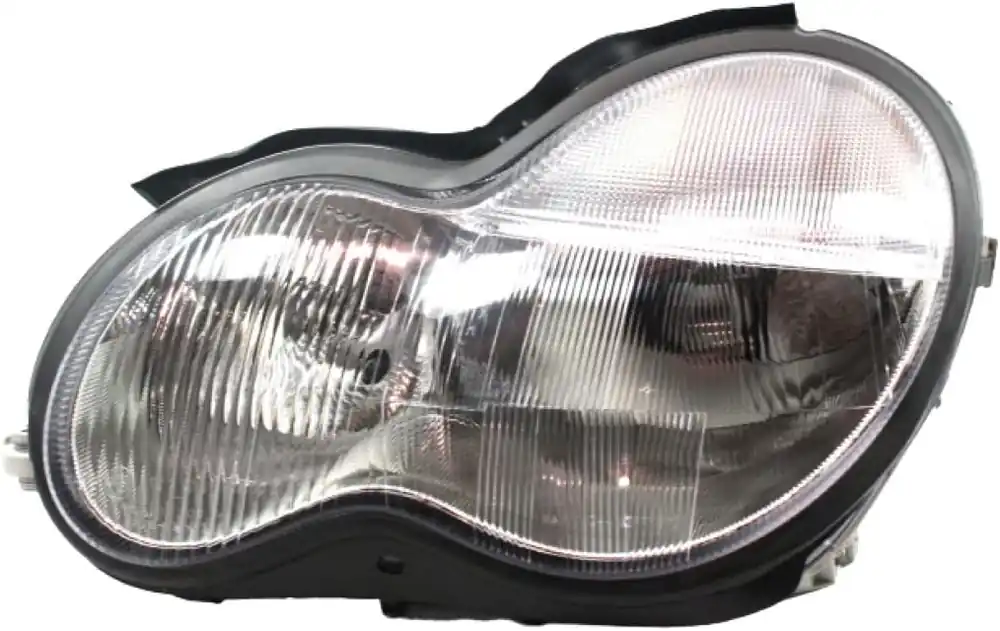 Certified Left Side Headlamp assy composite 2001 - 2004 MERCEDES-BENZ C240 MB2502118 2038200961 - REGULAR