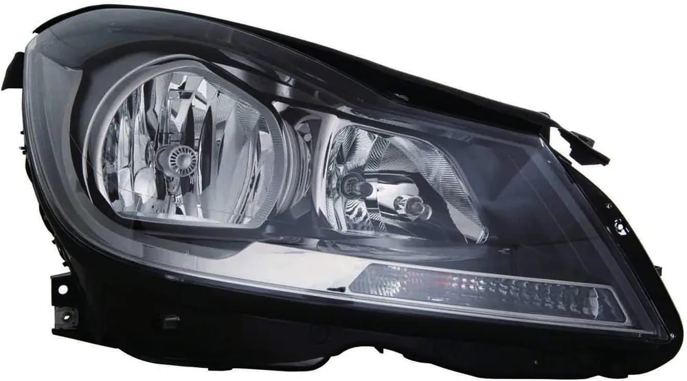 Right Side Headlamp assy composite 2012 - 2015 MERCEDES-BENZ C250 CAPA MB2503186C 204820003980 - CAPA Order Now