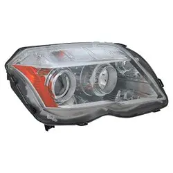 Right Side Headlamp Assy Composite 2010 - 2012 MERCEDES-BENZ GLK350 CAPA MB2503188C 2048207359 - CAPA Luxury