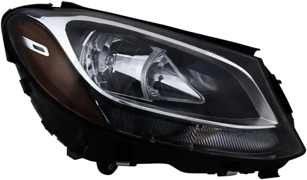 Right Side Headlamp assy composite 2015 - 2020 MERCEDES-BENZ C300 CAPA MB2503220C 205906720264 - CAPA Limited Offer