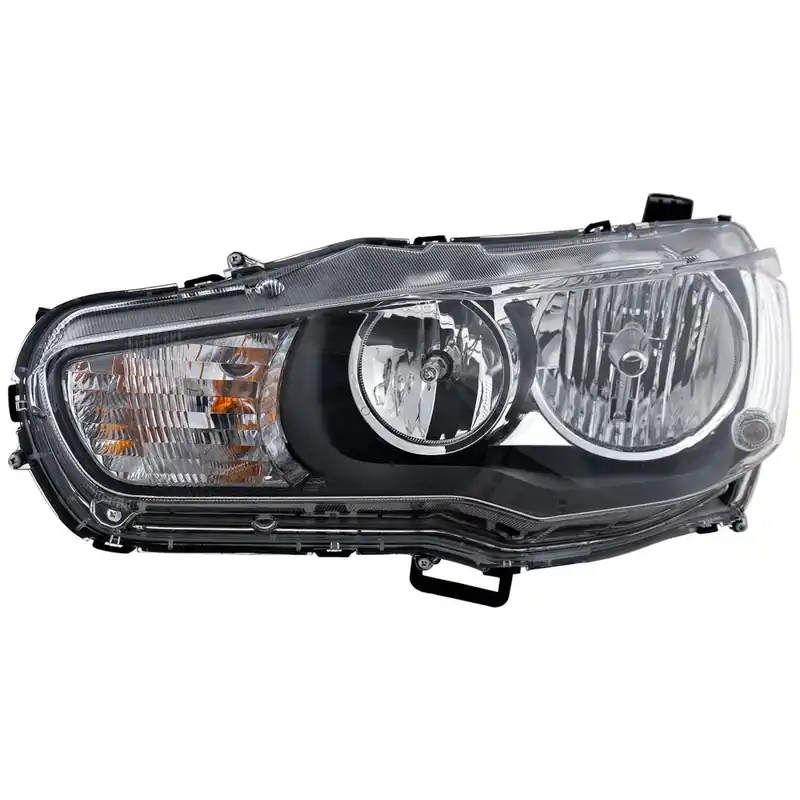 Budget Left Side Headlamp assy composite 2009 - 2017 MITSUBISHI LANCER CAPA MI2502158C 8301C361 - CAPA