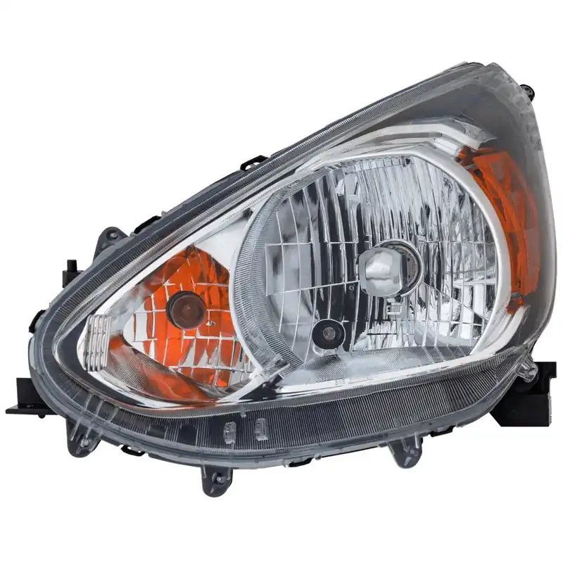 Left Side Headlamp assy composite 2014 - 2020 MITSUBISHI MIRAGE CAPA MI2502164C 8301C693 - CAPA Next Day Delivery
