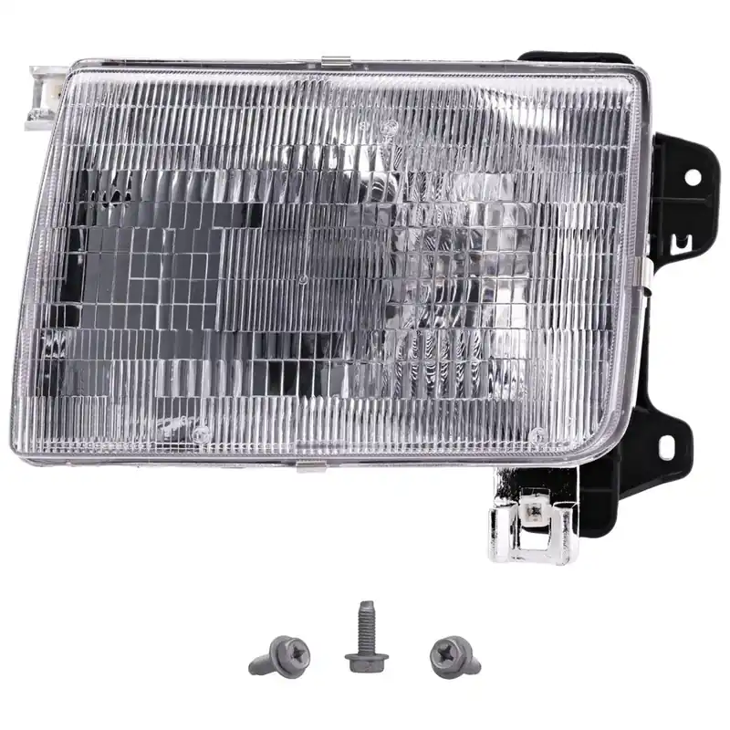 Left Side Headlamp assy composite 1998- 2000 NISSAN FRONTIER NI2502121 260603S525 - REGULAR Money Back Guarantee