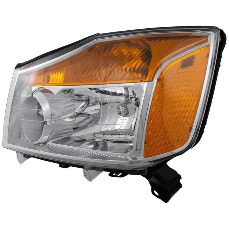 Free Shipping Left Side Headlamp assy composite 2008 - 2015 NISSAN TITAN CAPA NI2502168C 260609FF0A - CAPA