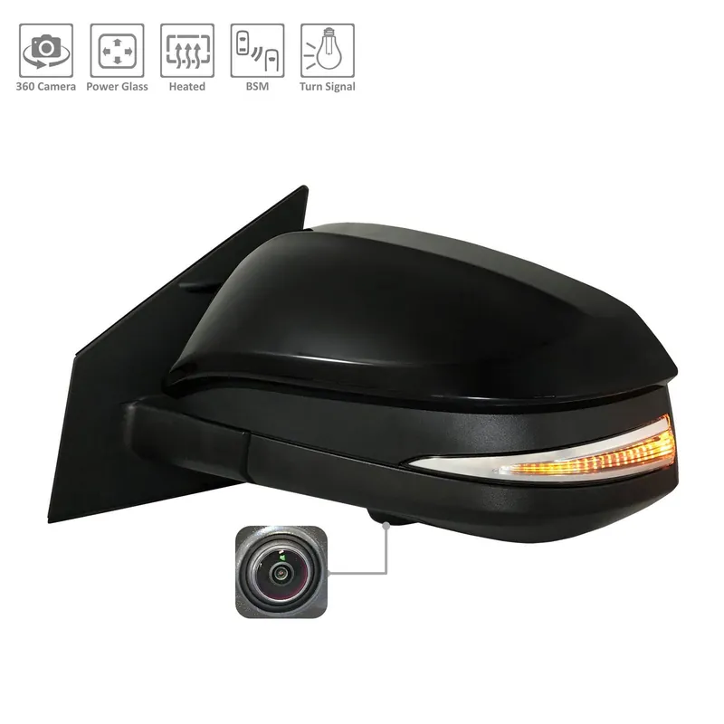 Bargain Left Side Mirror outside rear view 2016 - 2018 TOYOTA RAV4 TO1320381 8794042C90-PFM - REGULAR