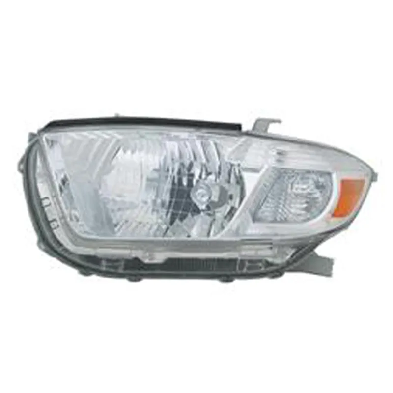 Left Side Headlamp assy composite 2008 - 2010 TOYOTA HIGHLANDER CAPA TO2502176C 8117048460 - CAPA Free Shipping