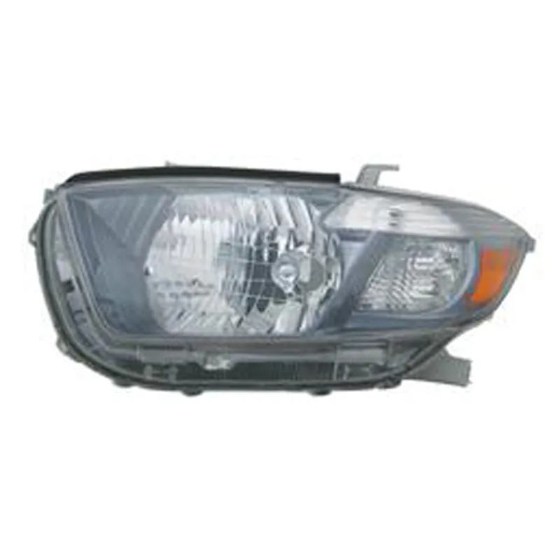 Left Side Headlamp assy composite 2008 - 2010 TOYOTA HIGHLANDER CAPA TO2502177C 8117048470 - CAPA One Day Deal
