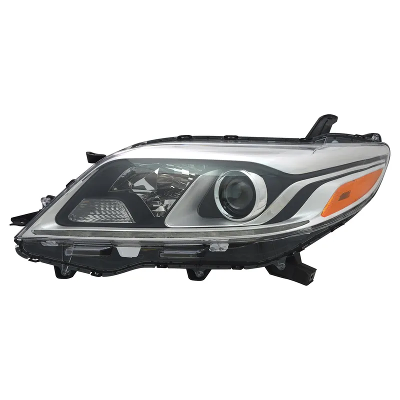 Free Returns Left Side Headlamp assy composite 2015 - 2020 TOYOTA SIENNA CAPA TO2502230C 8115008061 - CAPA