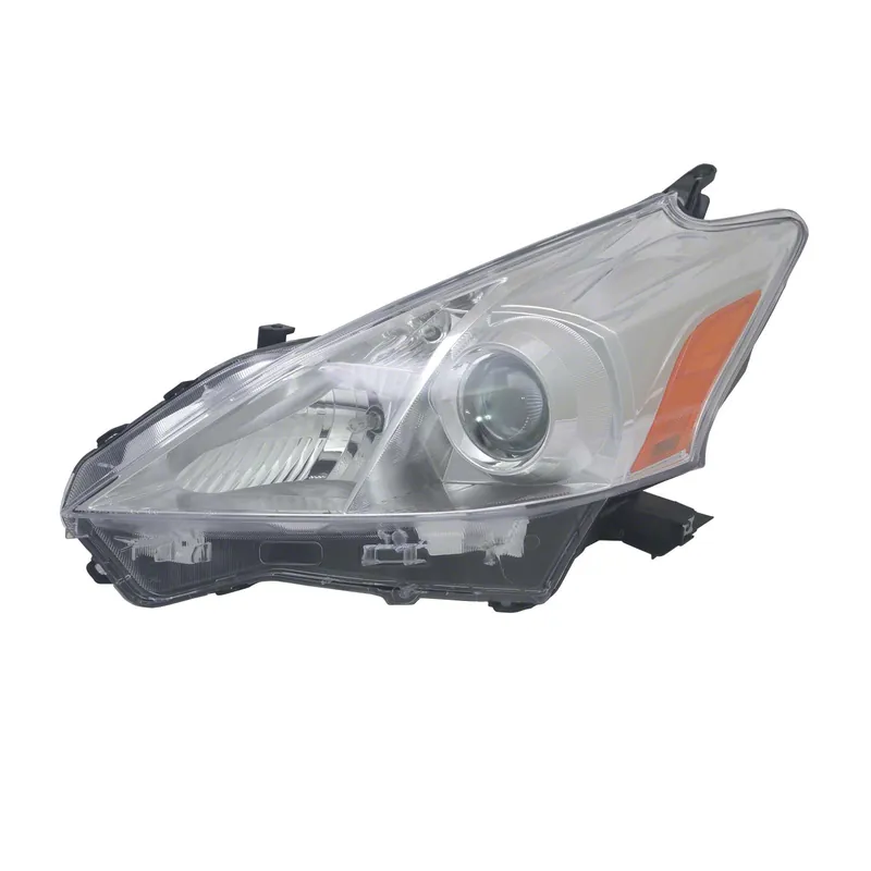 Left Side Headlamp lens\\/housing 2012 - 2014 TOYOTA PRIUS v CAPA TO2518137C 8117047300 - CAPA Genuine