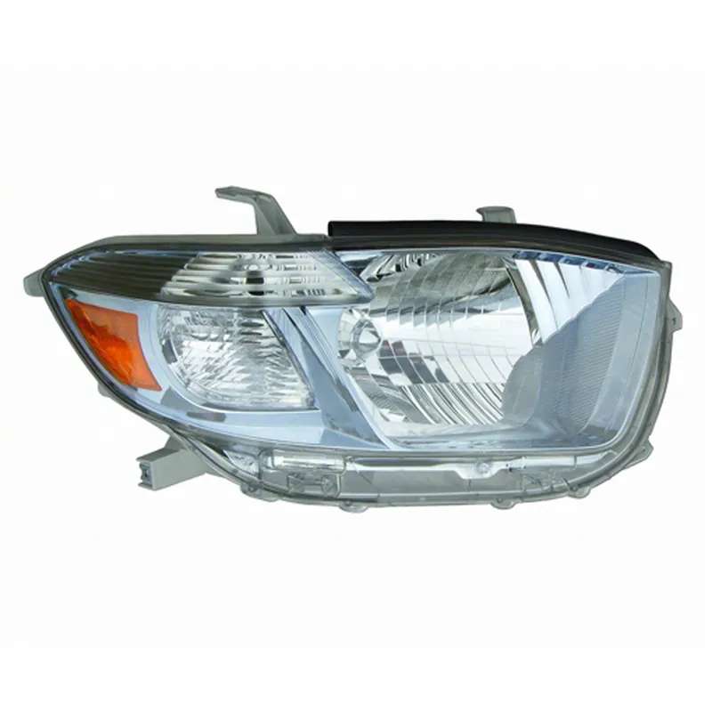 Right Side Headlamp lens\\/housing 2008 - 2010 TOYOTA HIGHLANDER CAPA TO2519117C 8113048490 - CAPA Fan Favorite