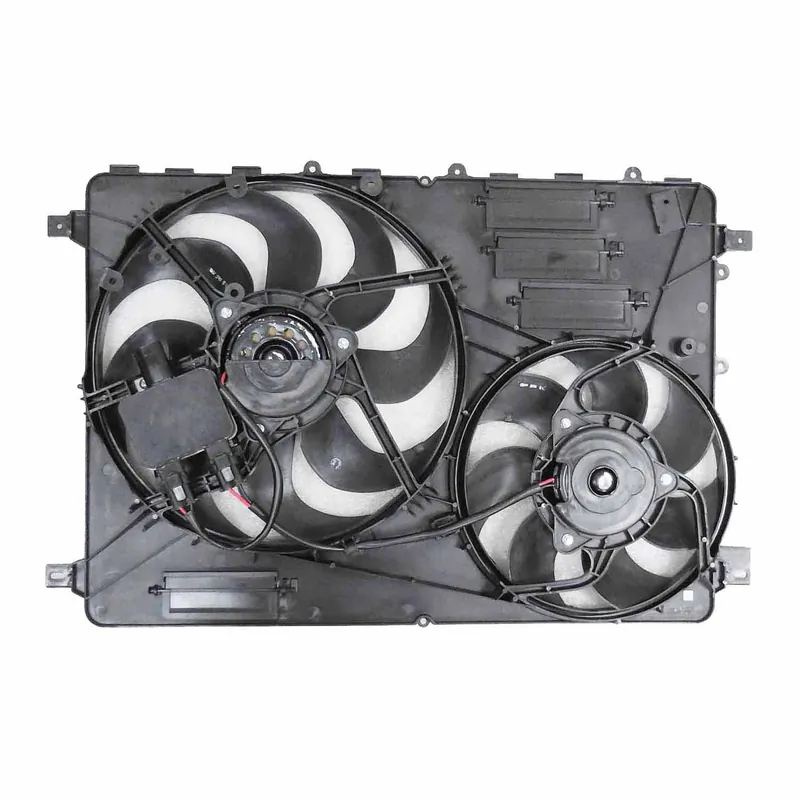 Same Day Shipping Radiator cooling fan assy 2009 - 2015 VOLVO S80 VO3115116 31686808 - REGULAR