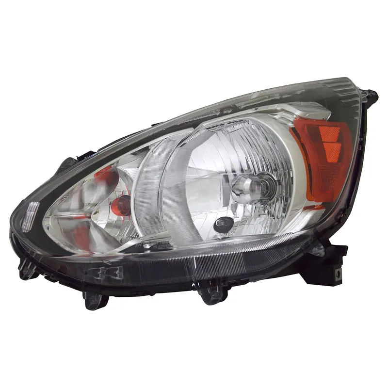 Luxury Left Side Headlamp assy composite 2014 - 2020 MITSUBISHI MIRAGE RECONDITIONED MI2502164R 8301C693 - RECONDITIONED