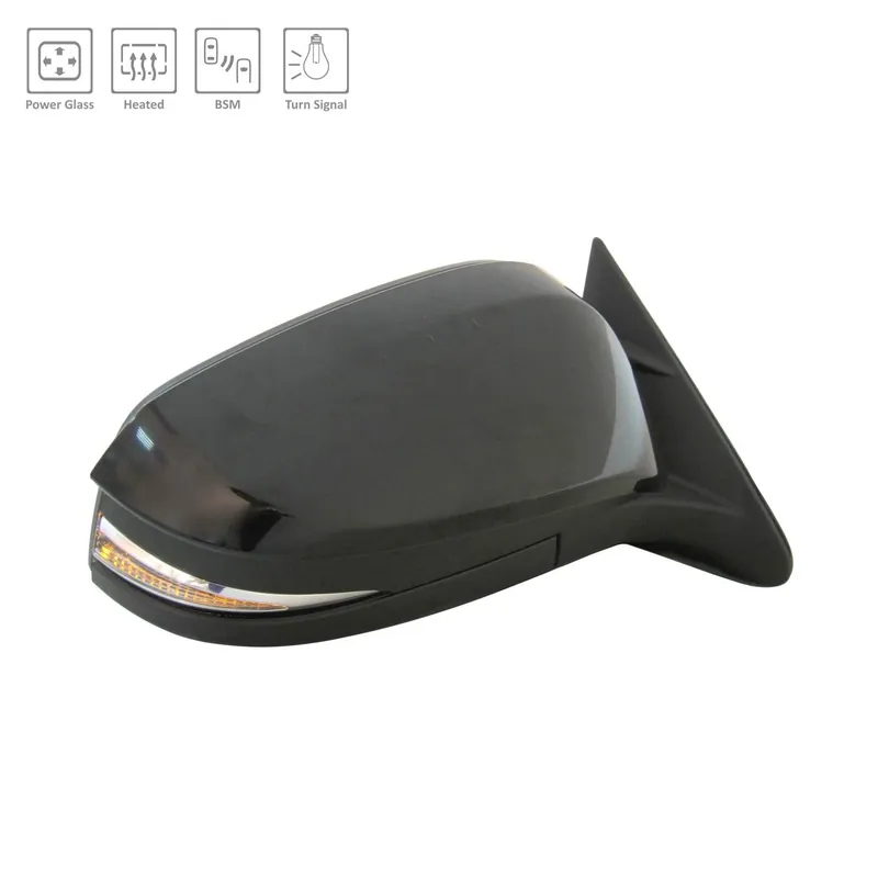 Professional Grade Right Side Mirror outside rear view 2017 - 2019 TOYOTA HIGHLANDER CAPA TO1321361C 879100E282-PFM - CAPA