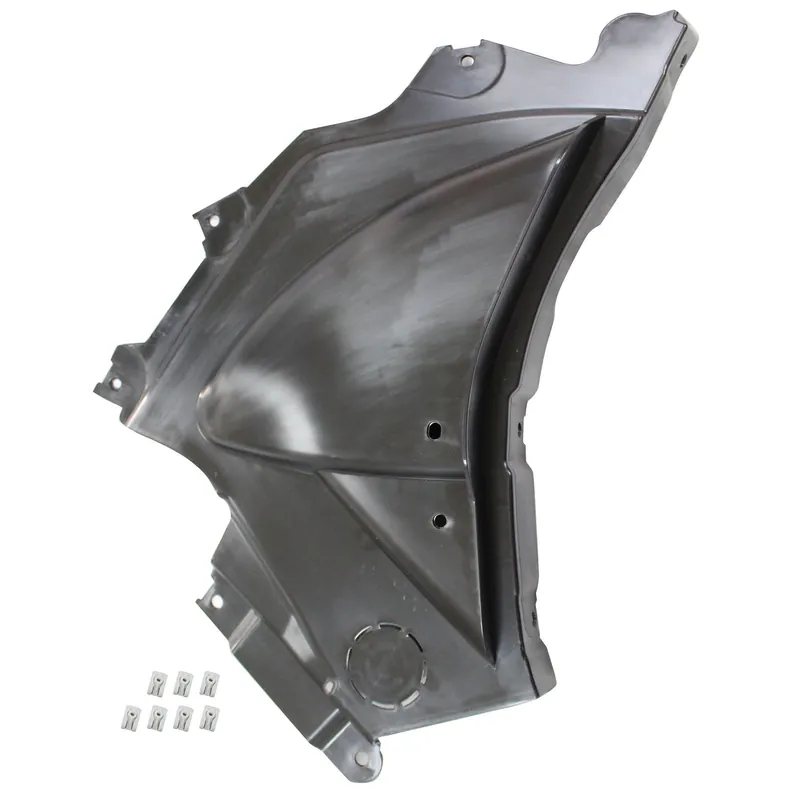 Authentic Left Side Front fender splash shield 2021 - 2024 BMW 330e CAPA BM1250137C 51118074891 - CAPA