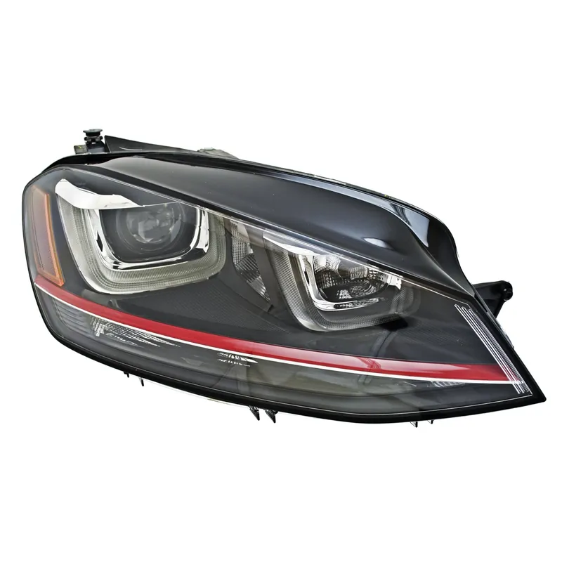 Right Side Headlamp lens\\/housing 2015 - 2016 VOLKSWAGEN GTI VW2519117 5GM941754A - REGULAR Same Day Shipping