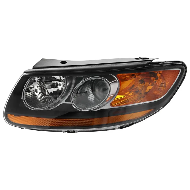 Left Side Headlamp assy composite 2007 - 2009 HYUNDAI SANTA FE HY2502150 921010W060 - REGULAR Worldwide Shipping