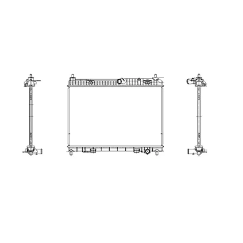 Radiator assembly 2011 - 2019 FORD FIESTA RAD13201 AE8Z8005B - REGULAR Professional Grade