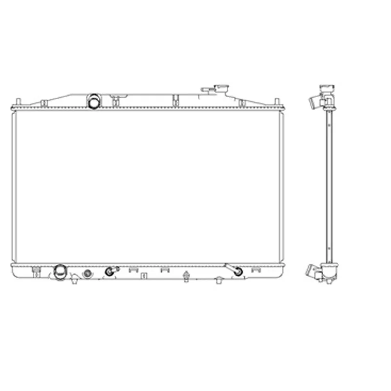 Radiator assembly 2014 - 2017 HONDA ODYSSEY RAD13446 19010RV0A61 - REGULAR Top Rated