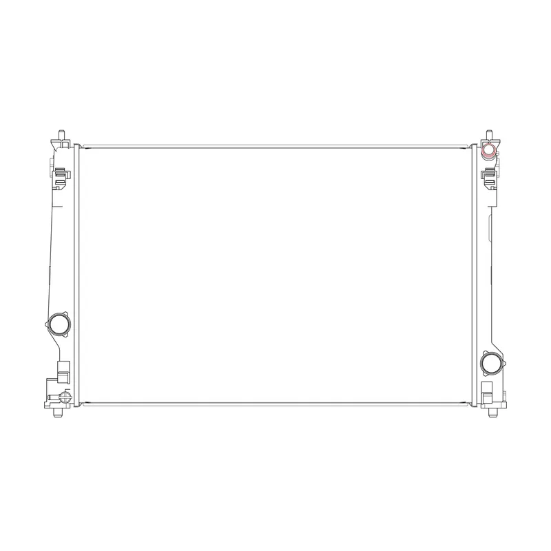 Deal Radiator assembly 2018 - 2022 TOYOTA CAMRY RAD13670 16400F0010 - REGULAR
