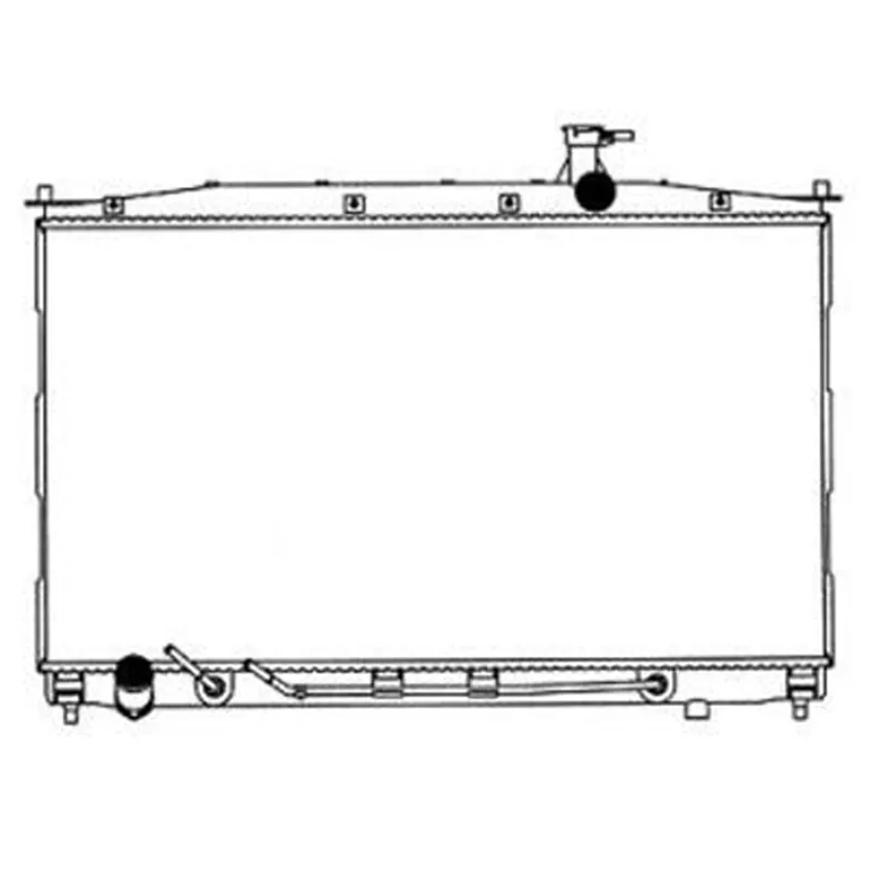 Free Delivery Radiator assembly 2007 - 2009 HYUNDAI SANTA FE RAD2897 253100W100 - REGULAR