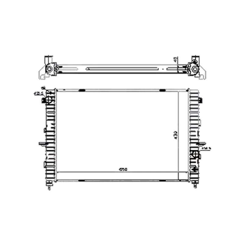 Trending Radiator assembly 1999 - 2004 LAND ROVER DISCOVERY RAD2930 PCC000710 - REGULAR