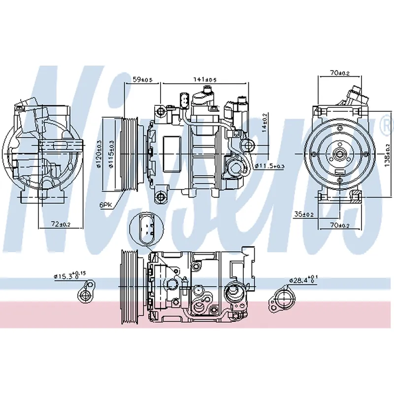 Time-Limited Radiator assembly 2010 - 2014 VOLKSWAGEN GOLF RAD3005 1K0121251DF - REGULAR
