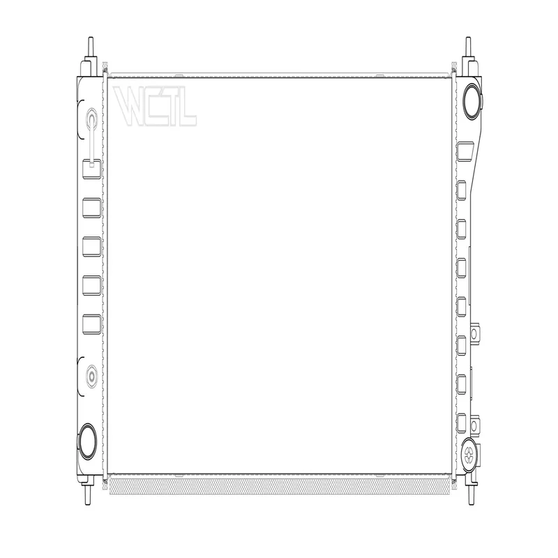 Radiator assembly 2019 - 2023 NISSAN ALTIMA RAD3118 214609HE0A - REGULAR Flash Sale