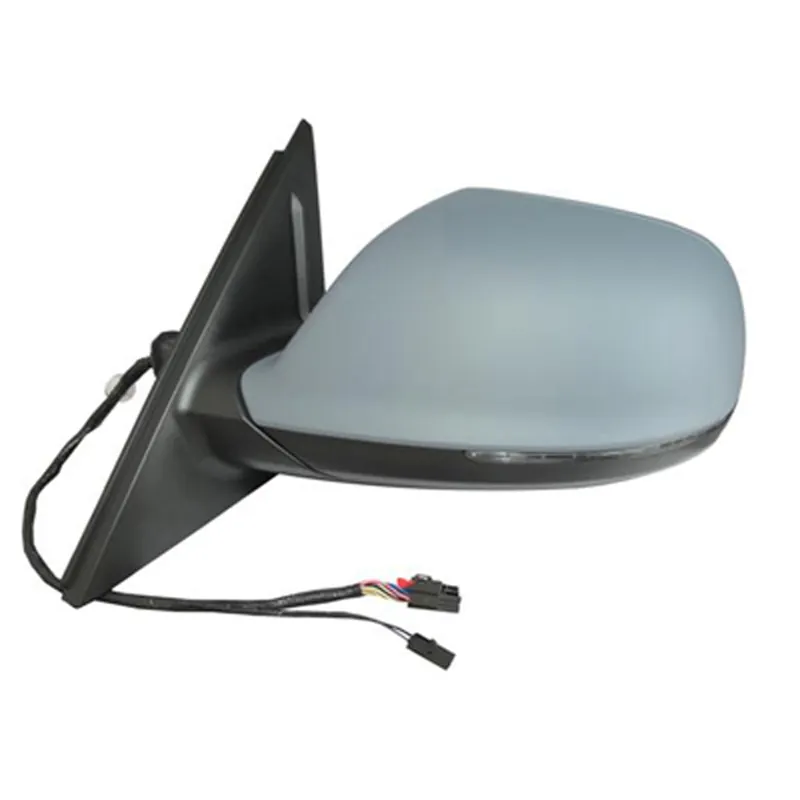 Left Side Mirror outside rear view 2009 - 2013 AUDI Q5 AU1320120 8R1857409F01C-PFM - REGULAR Latest