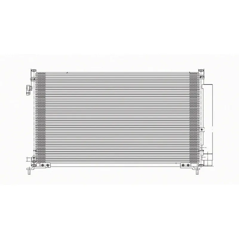 Air conditioning condenser 2006 - 2011 HONDA CIVIC HO3030143 80102SVAA03 - REGULAR Exclusive Offer