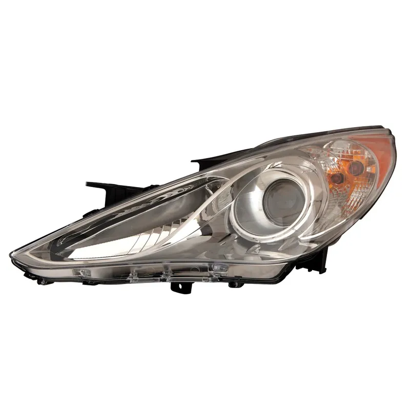Crafted Left Side Headlamp assy composite 2011 - 2014 HYUNDAI SONATA CAPA HY2502157C 921013Q100 - CAPA