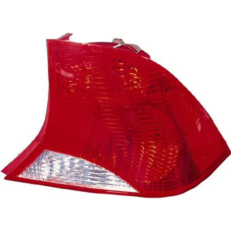 Professional Grade Left Side Taillamp assy 2000 - 2001 FORD FOCUS FO2800153 2S4Z13405AA - REGULAR