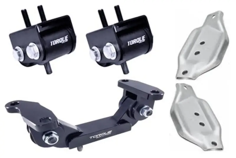 Torque Solution Engine/Transmission Mount Kit w/ OEM Mount Plates: 02-14 Subaru WRX / 04+ STI Instant Buy