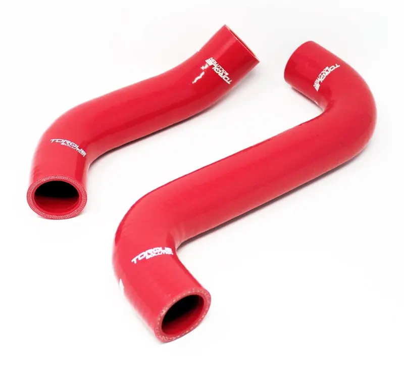 Torque Solution 02-07 Subaru WRX / 04-07 STI Silicone Radiator Hose Kit - Red Reduced Price