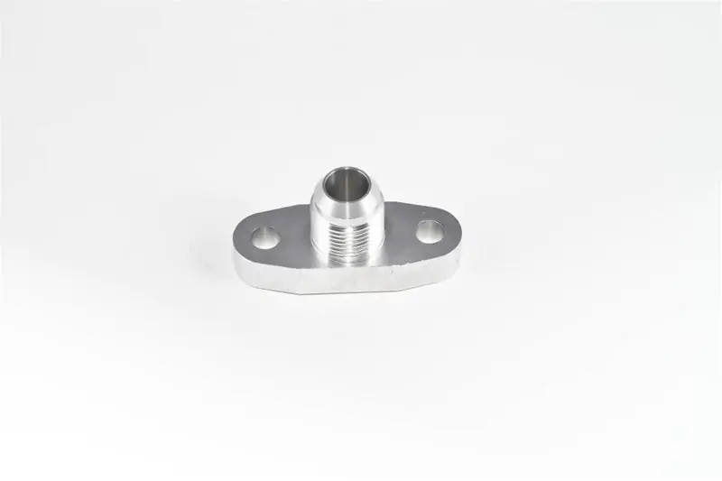 Hot Picks Torque Solution Billet Oil Drain Flange w/ Integrated -10 Flare: Universal T3/T4 & PTE Turbos