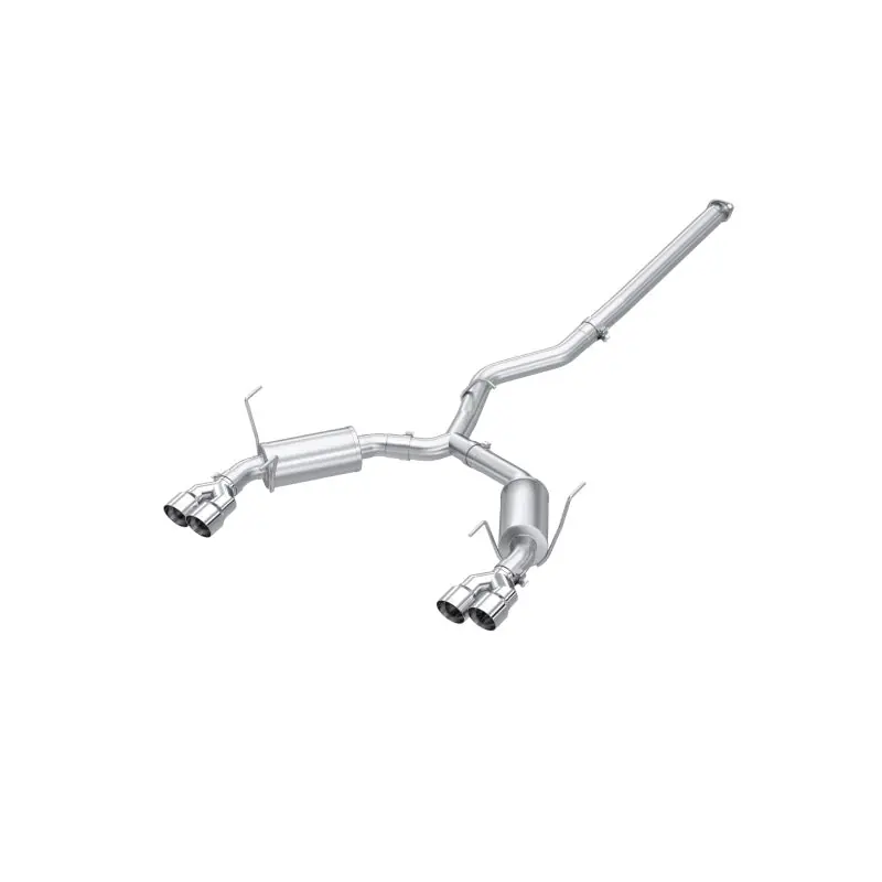 Warranty Included MBRP 2022+ Subaru WRX 3in Cat-Back Dual Split Rear Quad Tips Street Profile Exhaust