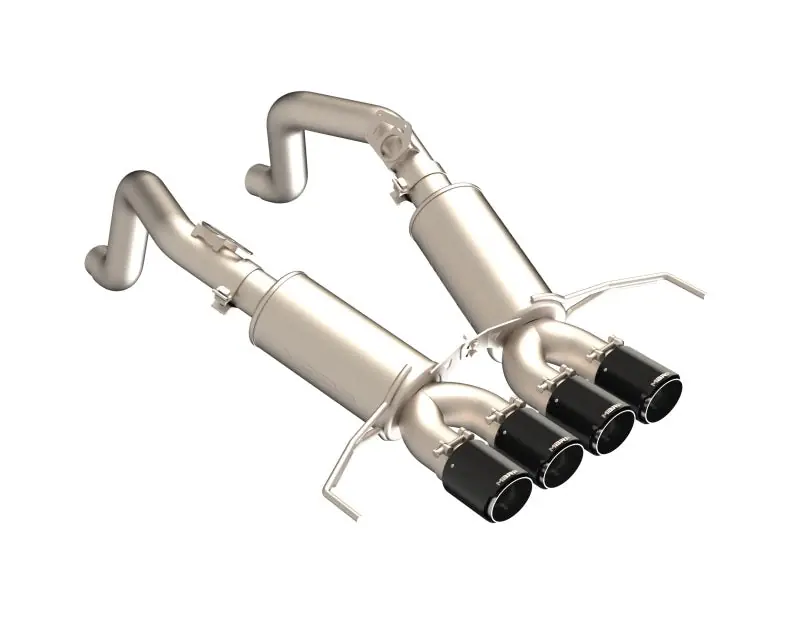 MBRP 14-19 Chevrolet Corvette 3in Dual Split Rear Axle Back w/ Carbon Fiber Tips Clearance