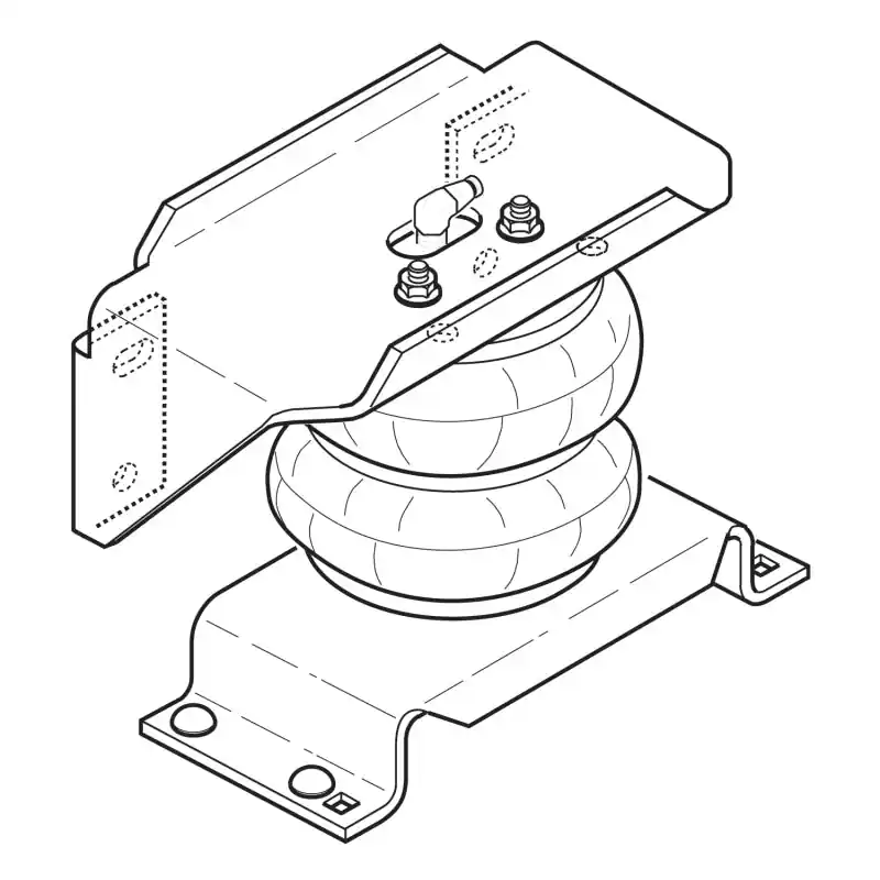 Firestone Ride-Rite Air Helper Spring Kit Rear GM & F350/F450 Cab Chassis (W217602176) Holiday Sale