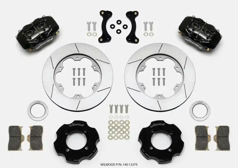 Exclusive Wilwood Forged Dynalite Front Hat Kit 11.00in GT Rotor 95-05 Miata
