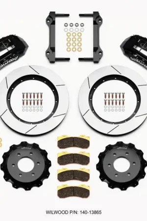 Mega Sale Wilwood TX6R Front Kit 15.50in Black 2010-Up Ford F150 (6 lug)