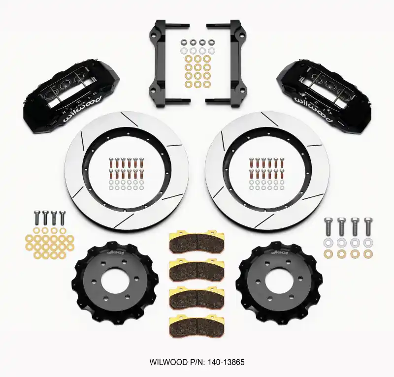 Mega Sale Wilwood TX6R Front Kit 15.50in Black 2010-Up Ford F150 (6 lug)