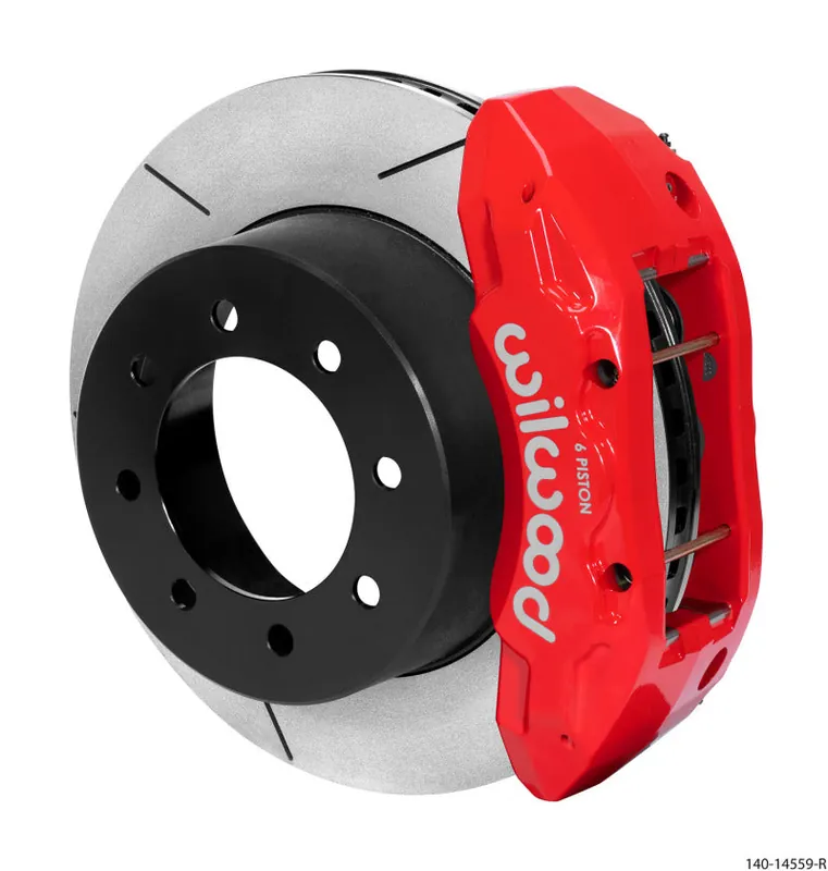 Grab Now Wilwood TX6R Rear Kit 15.50in Red 13-17 Ford F-250/F-350 - 4WD
