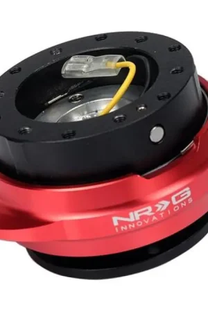 NRG Quick Release Kit - Black Body/ Red Oval Ring Exclusive Offer