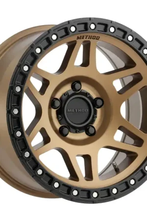 Method MR312 17x8.5 0mm Offset 5x150 110.5mm CB Method Bronze/Black Street Loc Wheel Direct From Manufacturer