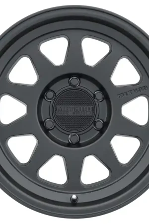 Method MR316 17x8.5 0mm Offset 6x120 67mm CB Matte Black Wheel Certified