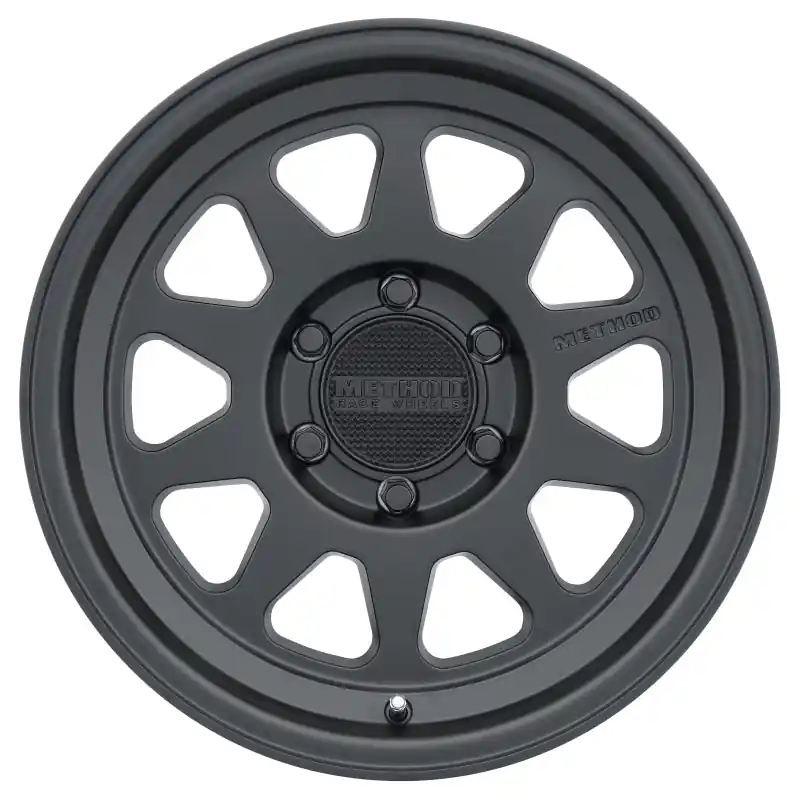 Method MR316 17x8.5 0mm Offset 6x120 67mm CB Matte Black Wheel Certified