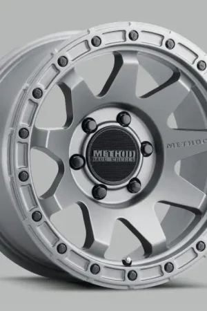 Method MR317 17x8.5 0mm Offset 6x135 87mm CB Matte Titanium Wheel No Minimum Order